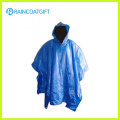 PVC Poncho, wiederverwendbarer Erwachsener PVC Regen Poncho mit Logo Printing für Werbung